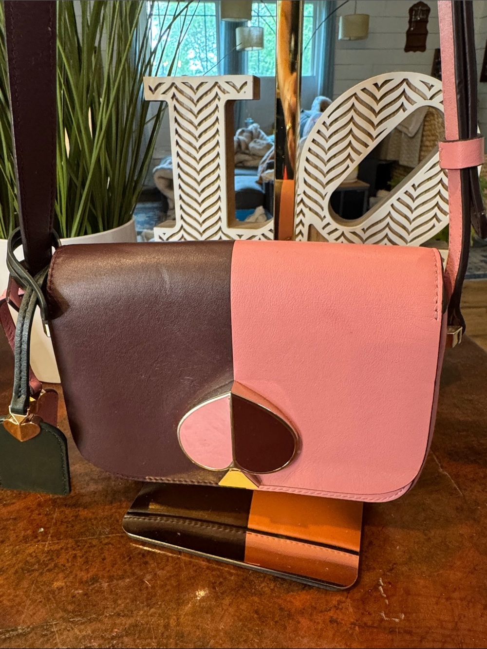 Kate Spade Nicola Bicolor Small Flap Shoulder Bag
